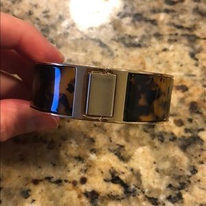 J Crew Tortoise cuff bracelet